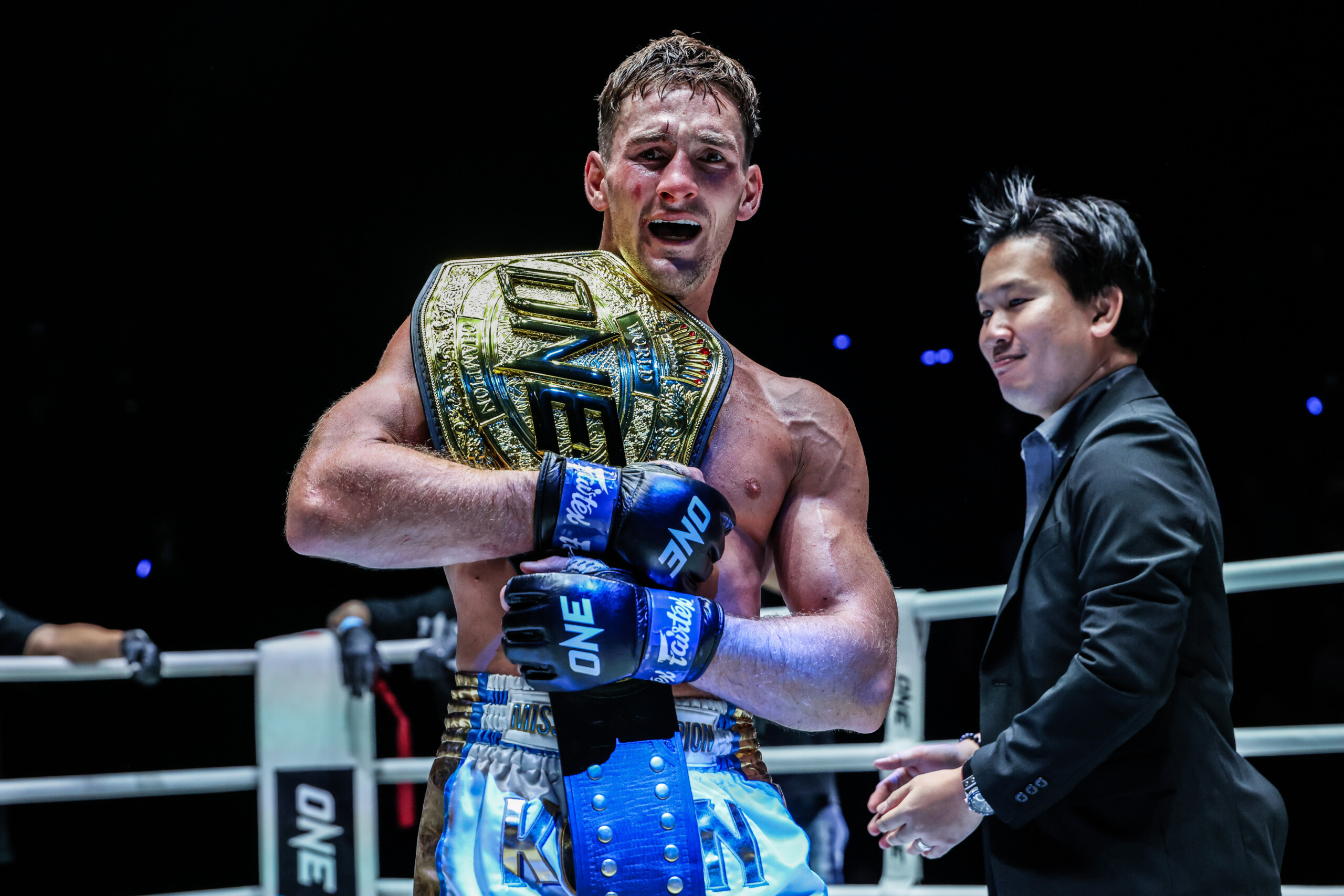 ‘I’ve Pictured This For So Long’ – Nico Carrillo Relives Life-Changing Moment He Became ONE Interim Featherweight Muay Thai World Champion