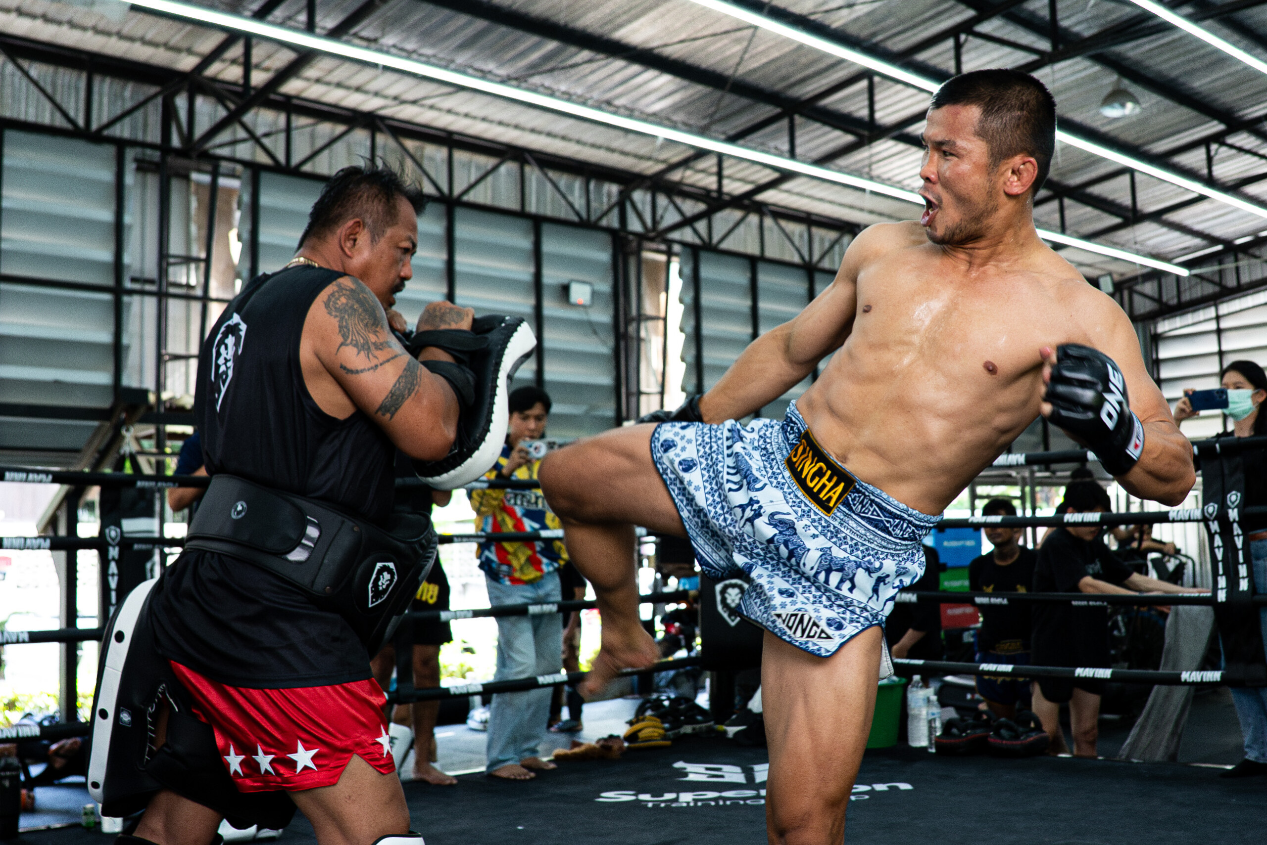 In Photos: Nong-O, Rambolek, And Jaosuayai Gear Up For ONE Friday Fights 147 At Open Workout