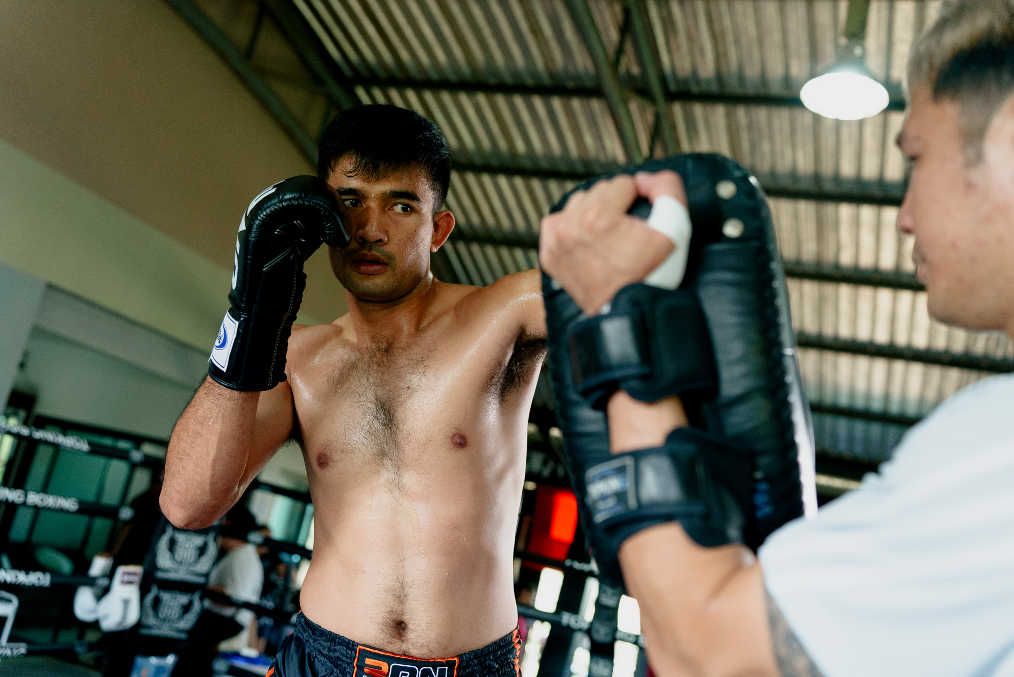 In Photos: Rungrawee Puts Iconic Kicks On Display At Open Workout Ahead Of The Inner Circle